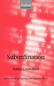 Hardcover Subordination Book