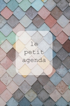 Paperback Le Petit Agenda Non Dat? Minimaliste Pastel 2020 [French] Book