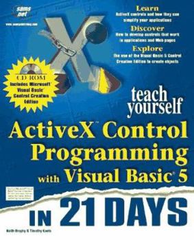 Paperback Teach Yourself Active X Control Programming with Visual Basic 5 in 21 Days Book