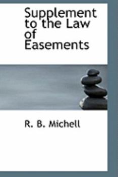 Paperback Supplement to the Law of Easements Book