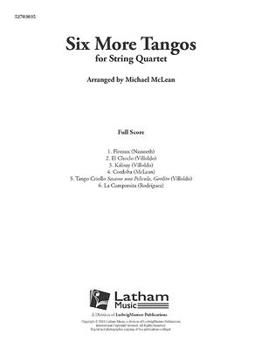 Paperback Six More Tangos: Conductor Score (Ludwig Masters) Book