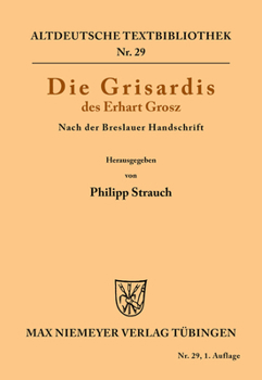 Paperback Die Grisardis des Erhart Grosz [German] Book