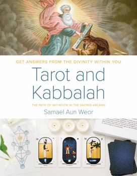 Paperback Tarot and Kabbalah: The Path of Initiation in the Sacred Arcana Book