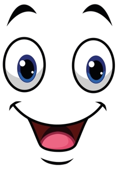 Smiley Emoticon: Notizbuch DIN A5 Blanko 120 Seiten Astronaut Skateboard Skate Apollo 11 Skateboarding Planet Mond Mars Geschenkidee & Weihnachten ... Planer Tagebuch Notizheft Notizblock