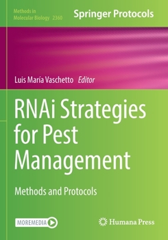 Paperback Rnai Strategies for Pest Management: Methods and Protocols Book