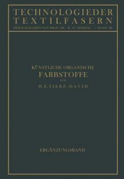 Paperback Künstliche Organische Farbstoffe: Ergänzungsband [German] Book