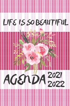 Paperback Agenda 2021/2022: Planner semainier aôut 2021-aôut 2022 simple et efficace. Idéal pour enseignant, ado, public large. Indispensable pour [French] Book