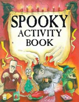 Paperback Spooky Activity Box: Book, Spider, Vampire Teeth, Bat and Werewolf Marks, and Skeleton Book