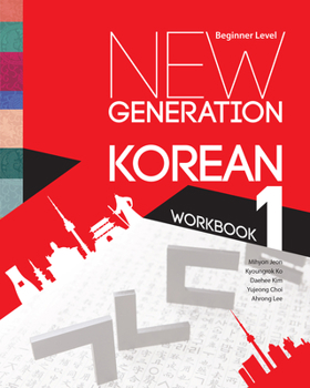 Paperback New Generation Korean Workbook: Beginner Level Book