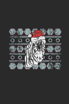 Ugly Christmas Zebra: Dotted Bullet Notebook (6" x 9" - 120 pages) ~ Christmas Themed Notebook for Daily Journal, Diary, and Gift