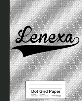 Paperback Dot Grid Paper: LENEXA Notebook Book