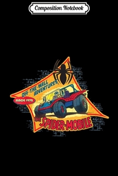 Paperback Composition Notebook: Marvel Spider-Man Spider-Gwen Tropical Portrait Journal/Notebook Blank Lined Ruled 6x9 100 Pages Book