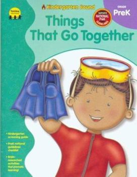 Paperback Kindergarten Bound: Things That Go Together Book