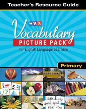 Spiral-bound Sra Vocabulary Picture Pack - Teacher Resource Guide - Primary Book