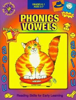 Paperback Phonics Vowels-Workbook Book