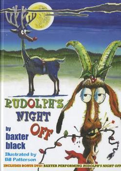 Hardcover Rudolph's Night Off [With DVD] Book