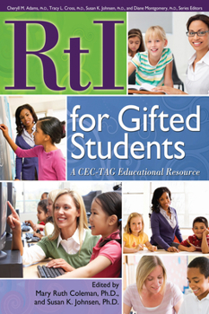 Paperback Rti for Gifted Students: A Cec-Tag Educational Resource Book