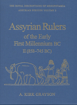 Hardcover Assyrian Rulers of the Early First Millennium BC II (858-745 Bc) Book