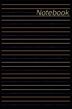 Notebook: (5.25" x 8") Notebook