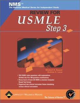 Paperback NMS Review for USMLE Step 3 [With CDROM] Book