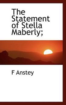 Paperback The Statement of Stella Maberly; Book