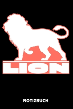Lion Notizbuch: 100 Gepunktete Seiten | Ca. Din A5 | Skizzenbuch | Matheheft | Schulheft | Übungsheft | Geschenk Zu Weihnachten Oder Geburtstag | Lustige Geschenkidee (German Edition)