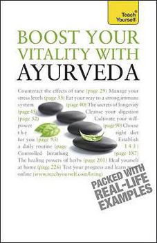 Paperback Boost Your Vitality With Ayurveda Book