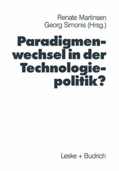 Paperback Paradigmenwechsel in Der Technologiepolitik? [German] Book