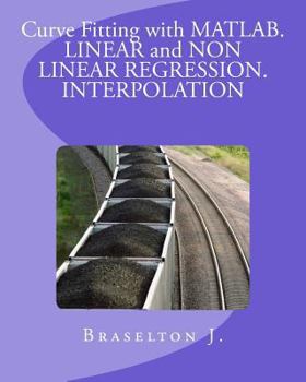 Paperback Curve Fitting with Matlab. Linear and Non Linear Regression. Interpolation Book