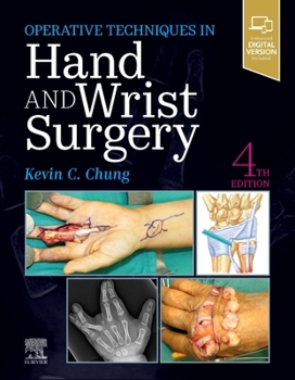 Hardcover Operative Techniques: Hand and Wrist Surgery Book