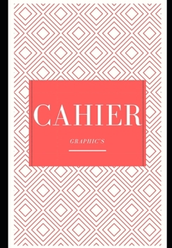 Paperback Cahier: 100 pages blanches - orange [French] Book