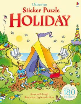 Paperback Sticker Puzzle Holiday (Sticker Puzzles) Book