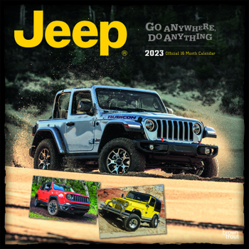 Calendar Jeep 2023 Square Book