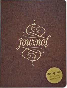 Diary Ambigram Leather Journal Book