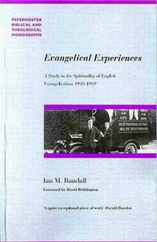 Paperback Evangelical Experiences Book