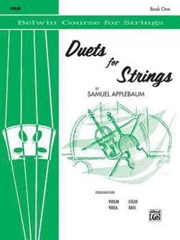 Paperback Duets for Strings, Book 1, Violin (Belwin Course for Strings, Bk 1) Book