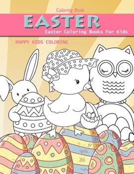 Paperback Easter Coloring Book: Easter Coloring Books For Kids Book