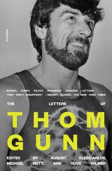 Paperback The Letters of Thom Gunn Book