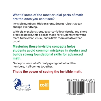 Paperback Seeing the Invisible Math Book