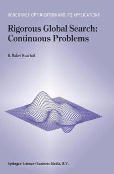 Hardcover Rigorous Global Search: Continuous Problems Book