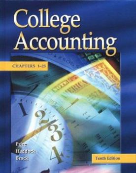 Hardcover College Accounting Student Edition Chapters 1-25 Book