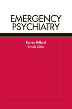 Paperback Emergency Psychiatry Book