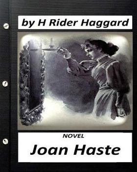 Paperback Joan Haste. NOVEL by H. Rider Haggard Book