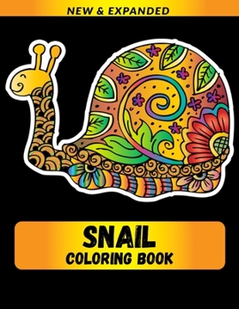 Paperback Snail Coloring Book: Stress Relieving Snail Designs Book