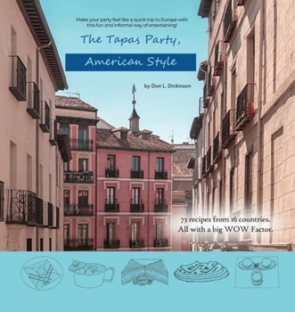 Paperback The Tapas Party, American Style Book
