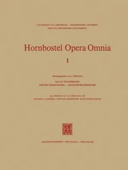 Paperback Hornbostel Opera Omnia Book