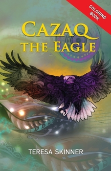 Paperback Cazaq the Eagle Coloring Book