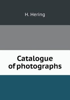 Paperback Catalogue of photographs Book