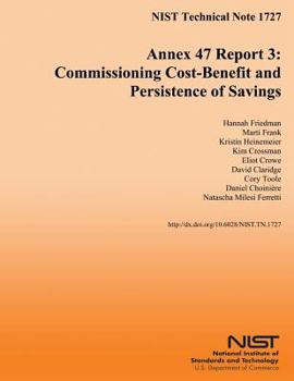 Paperback Annex 47 Report 3: Commission Cost-Benefit and Persistence of Savings Book