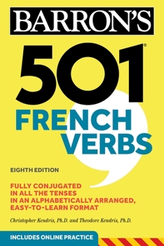 Paperback 501 French Verbs, Eighth Edition [French] Book